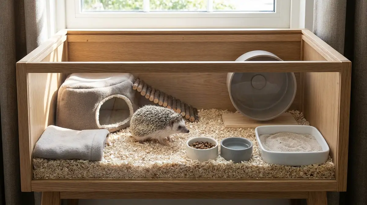 ハリネズミの飼育環境の作り方