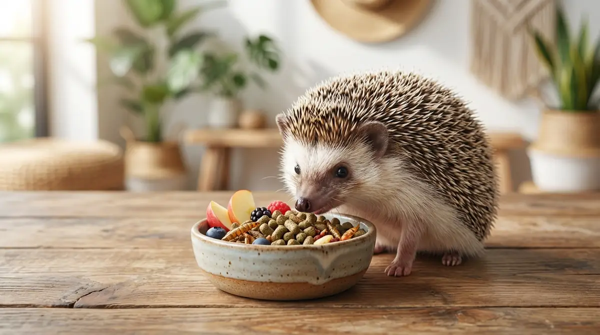 ハリネズミの餌と正しい与え方