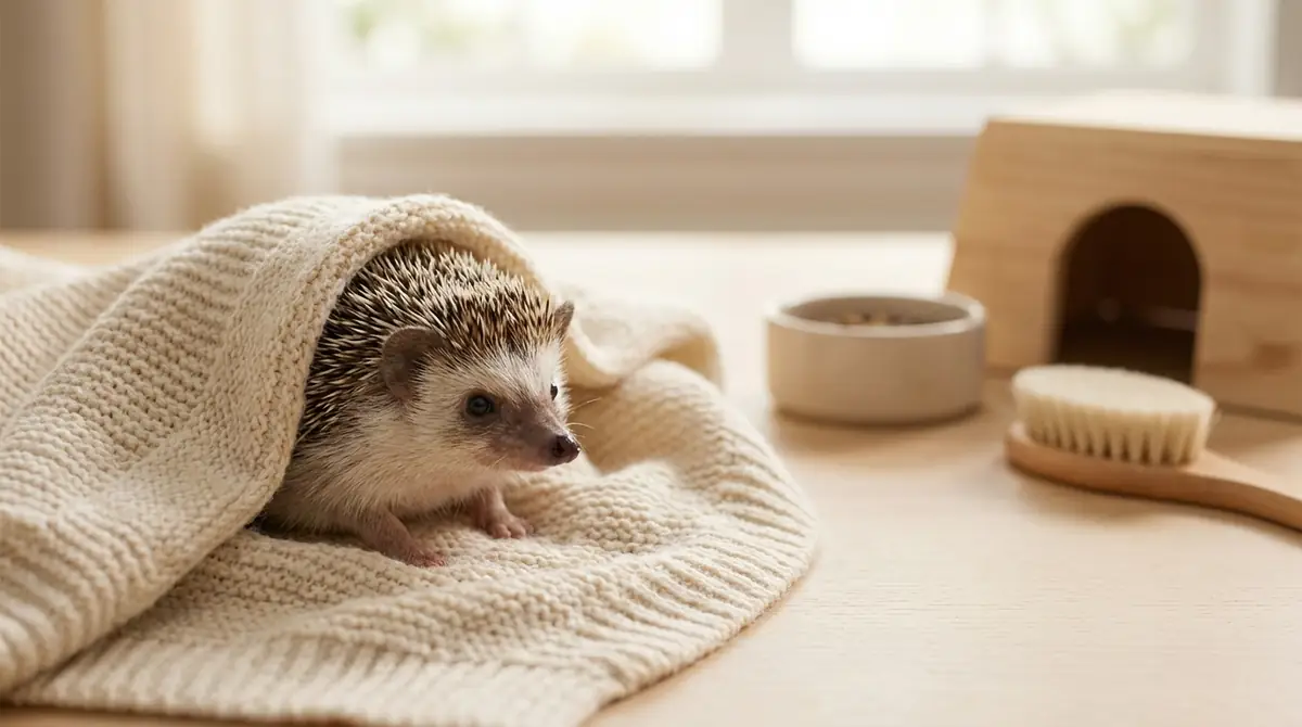 ハリネズミの飼い方でよくある質問