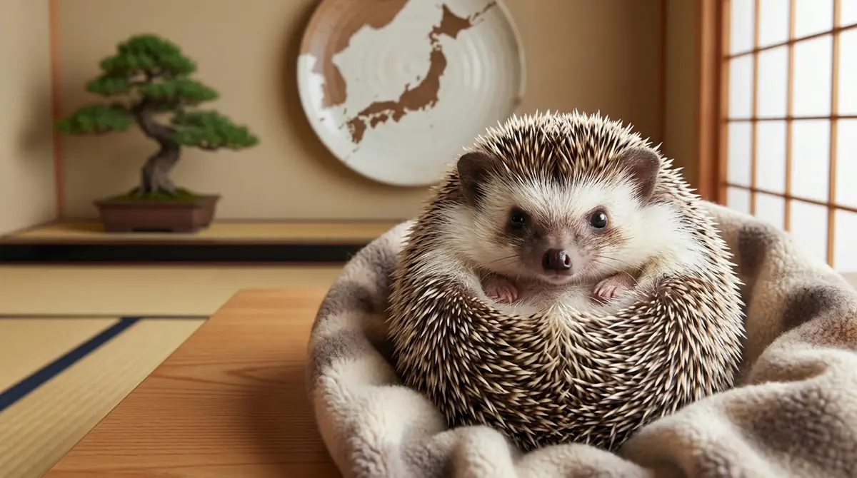 日本でペットとして飼えるのは「ヨツユビハリネズミ」だけ