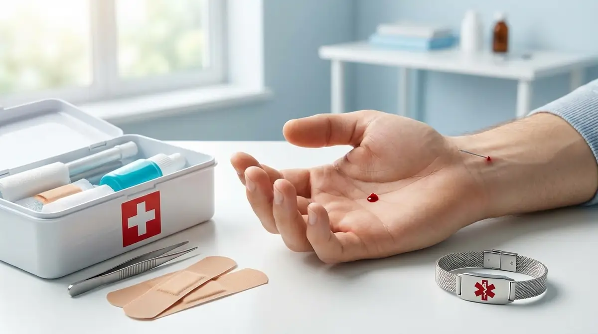 針が刺さったときの対処法とアレルギーの注意点