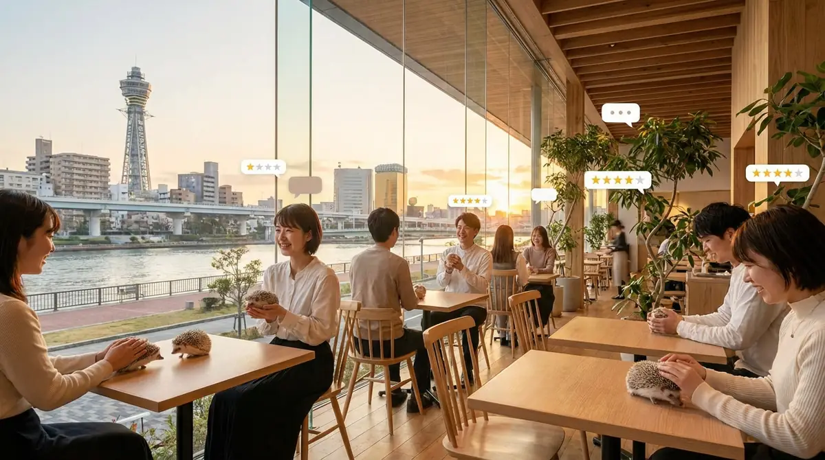 大阪のハリネズミカフェ口コミ・評判まとめ