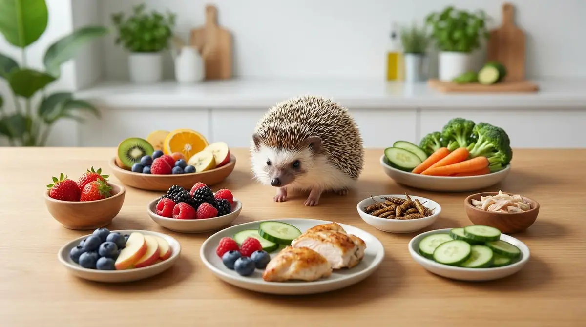 ハリネズミのご飯に与えてOKな食べ物一覧