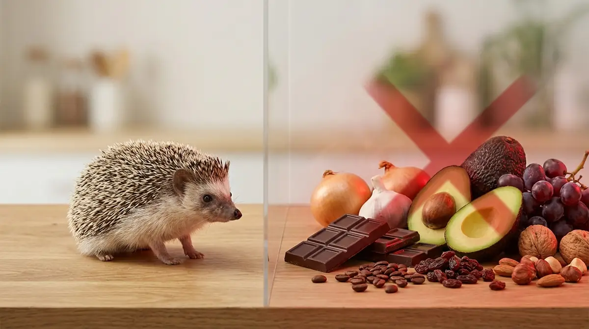 【危険】ハリネズミに絶対NGな食べ物リスト