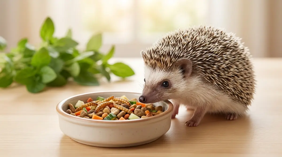 ハリネズミへのご飯の正しい与え方【実践編】