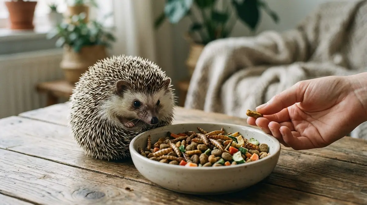 ハリネズミがご飯を食べないときの原因と対処法
