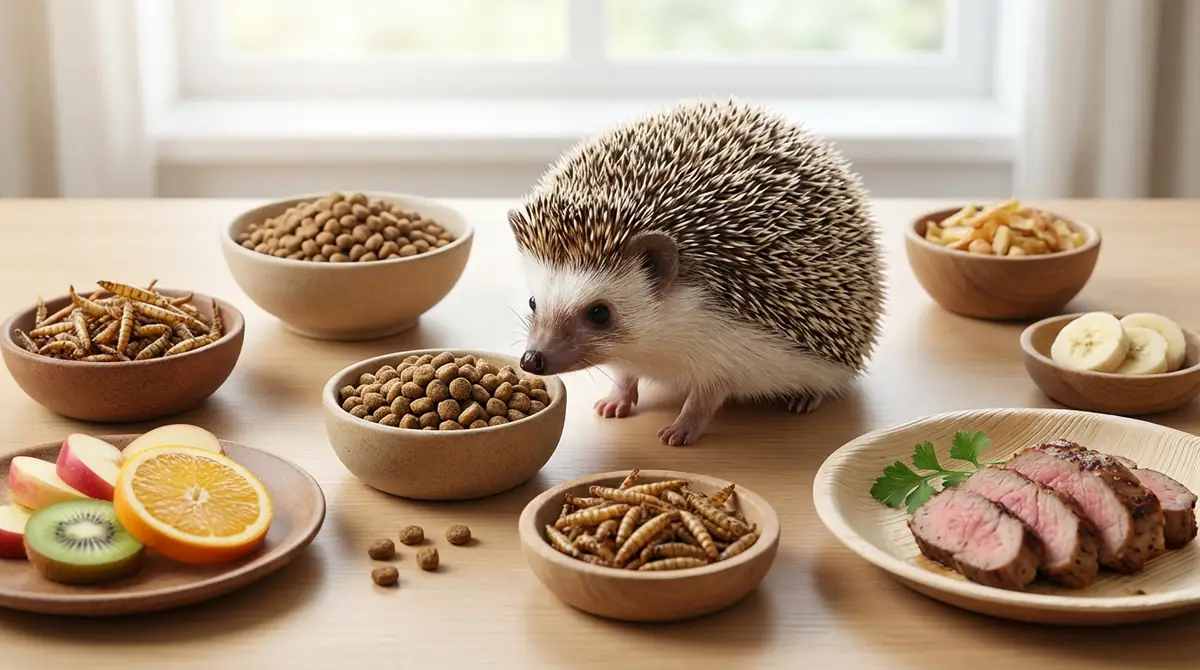 ハリネズミの餌を種類別に紹介|主食・副食・おやつ
