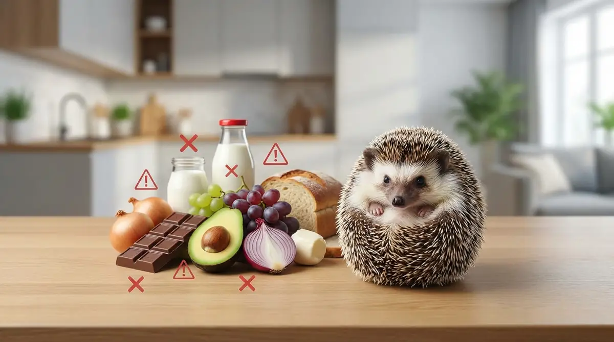 絶対NG!ハリネズミに与えてはいけない食べ物