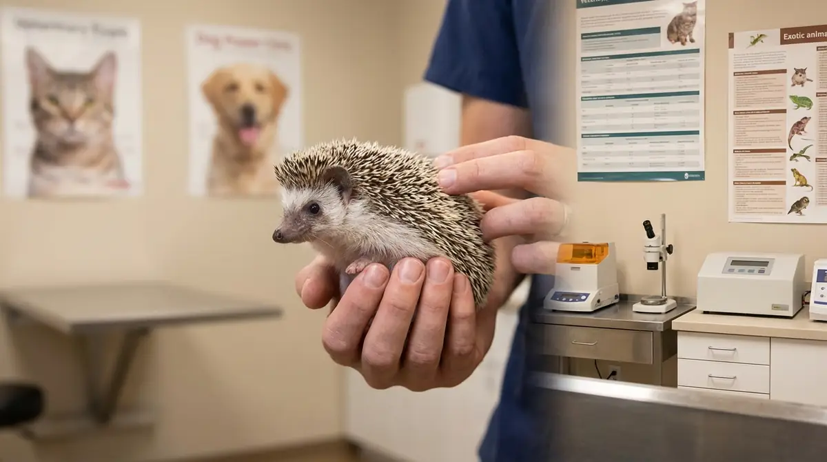 ハリネズミに動物病院が必要な理由|一般病院との違いとは