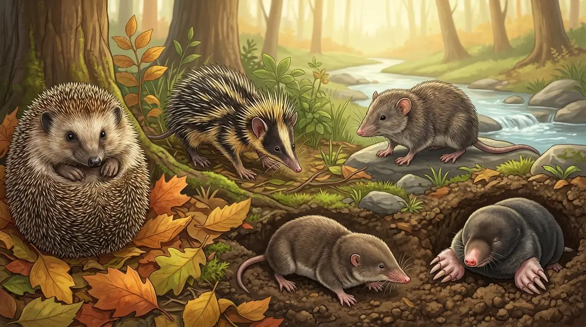 ハリネズミ科に属する5つの属一覧【学名・和名・読み方】