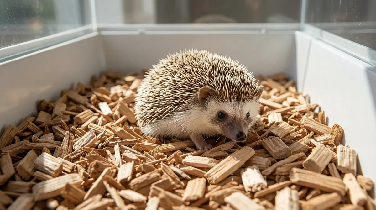 【結論】ハリネズミの床材は広葉樹チップが最適