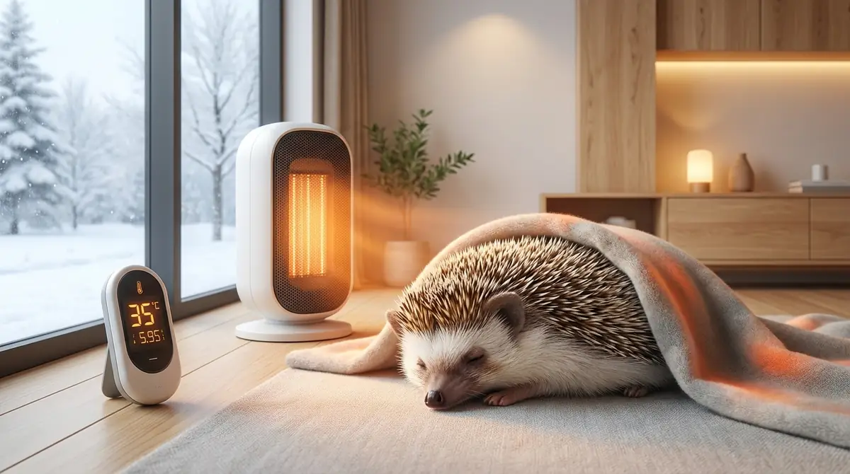 ハリネズミに温度管理が必要な理由
