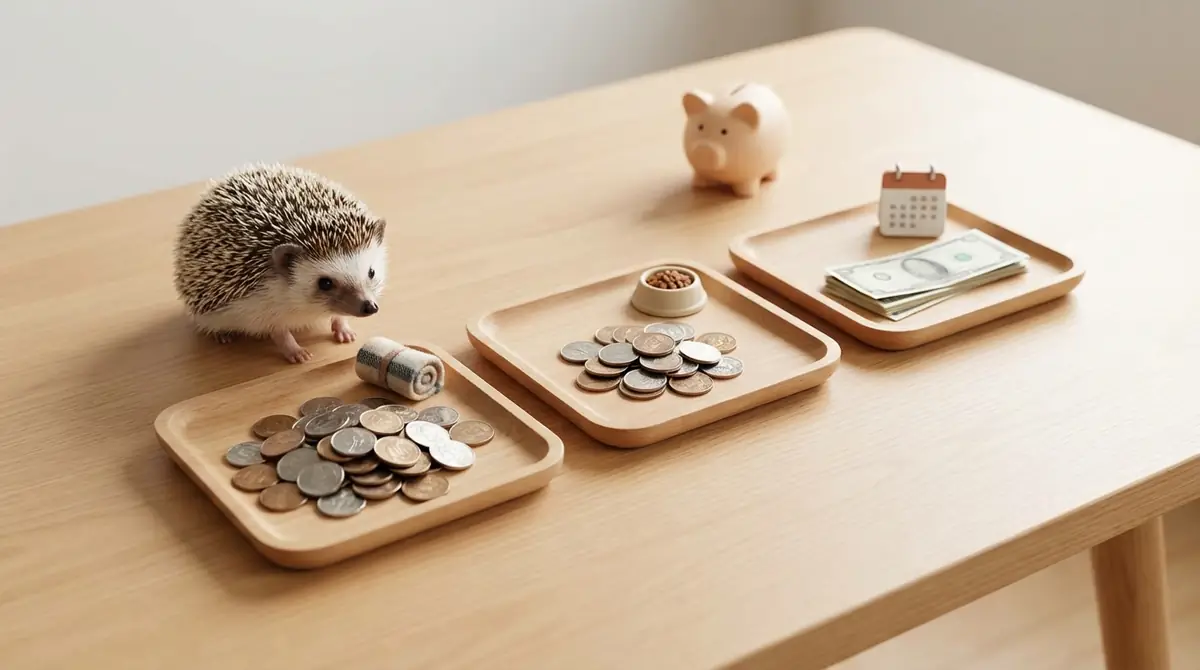 ハリネズミを飼う費用｜初期費用・月間費用・年間費用の内訳