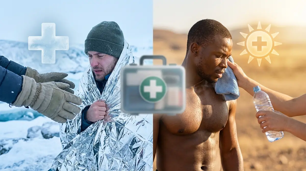 【緊急対応】低体温・熱中症になったときの応急処置