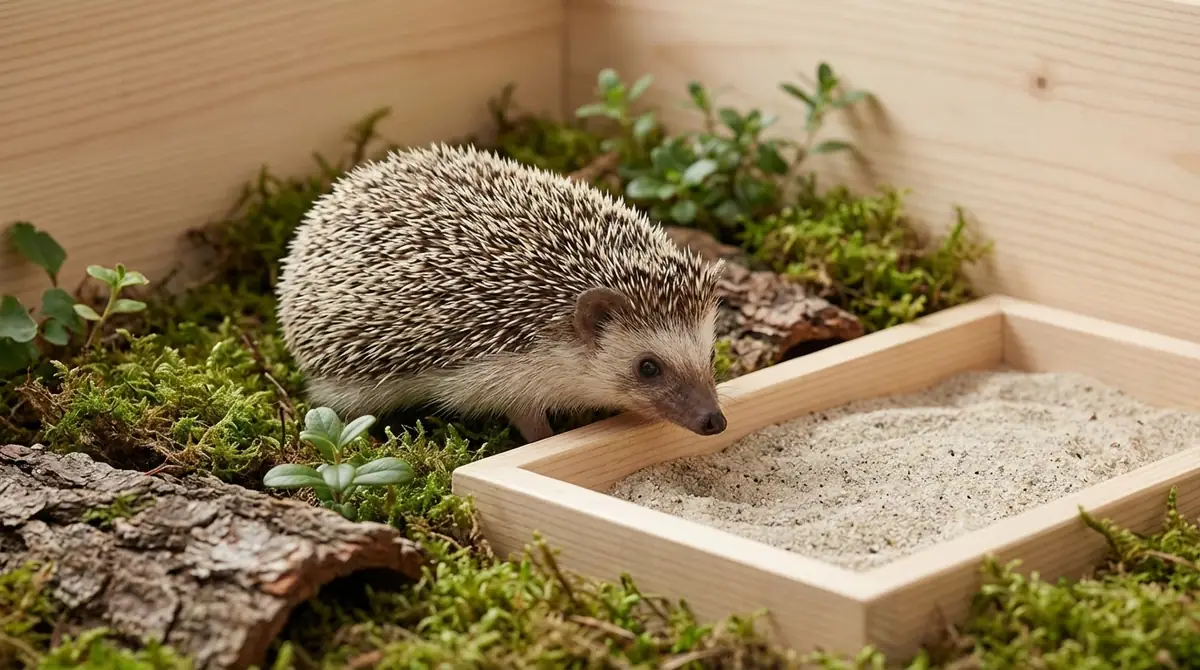 まずは知っておきたいハリネズミの排泄習性