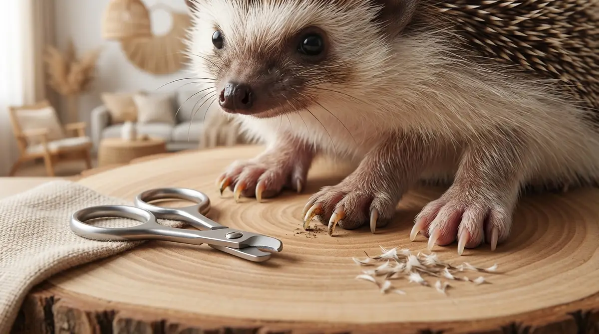 ハリネズミに爪切りが必要な3つの理由