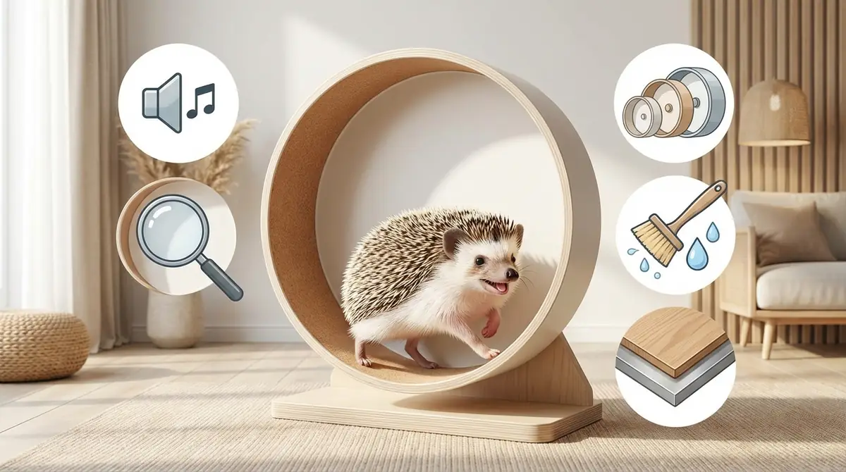 失敗しないハリネズミ用回し車の選び方｜5つのチェックポイント