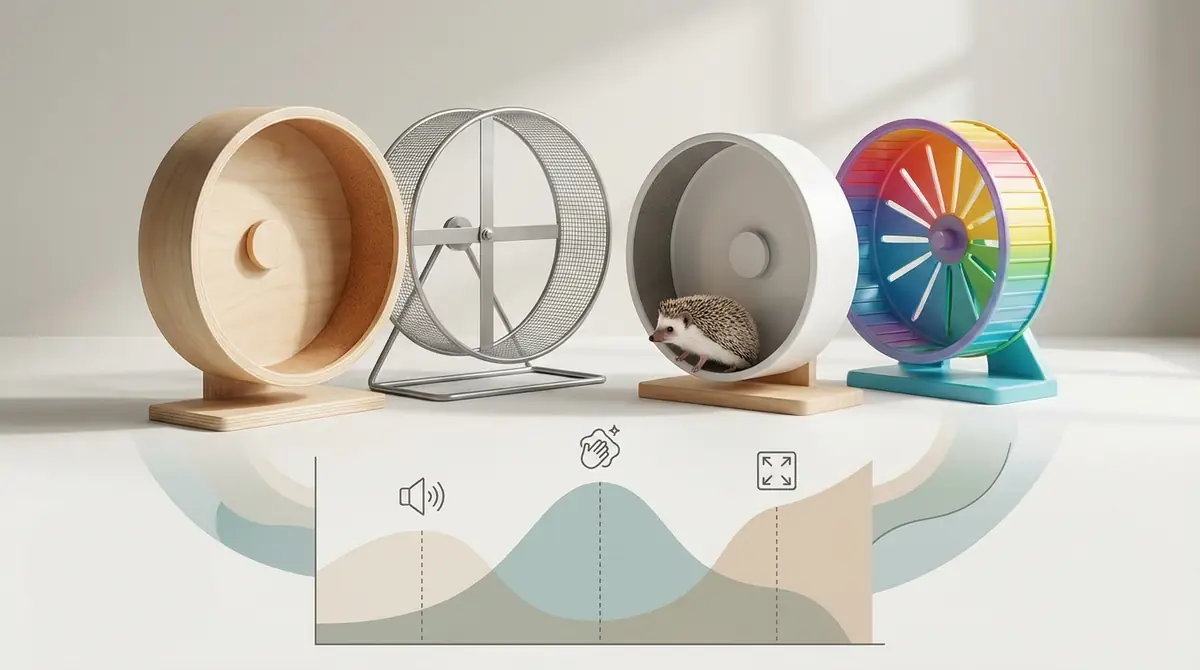 【比較表あり】ハリネズミ用回し車おすすめ4選