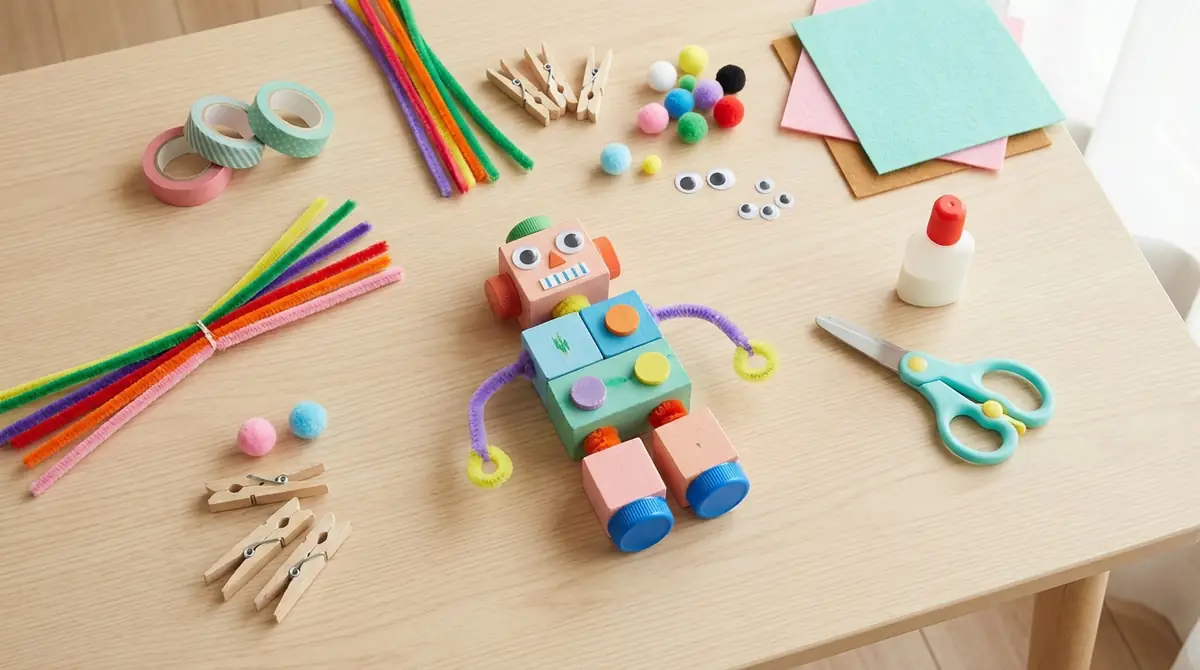 100均素材で手作りおもちゃも作れる