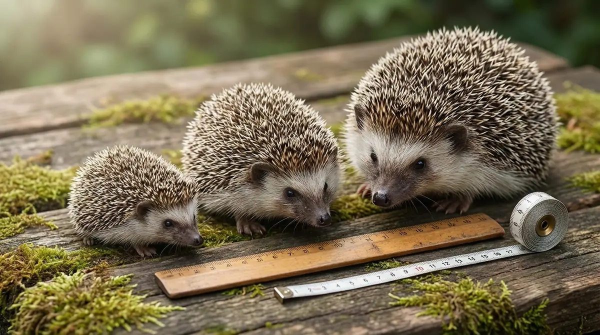 まとめ：ハリネズミの大きさ早見表