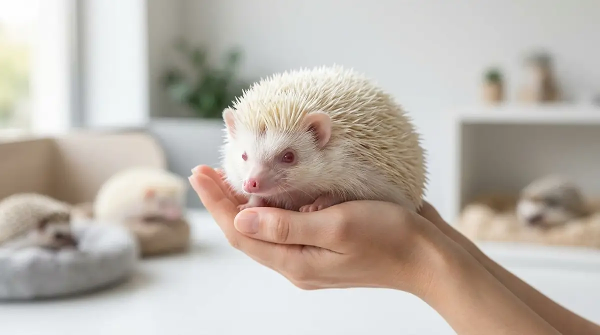 アルビノハリネズミの購入方法と選び方