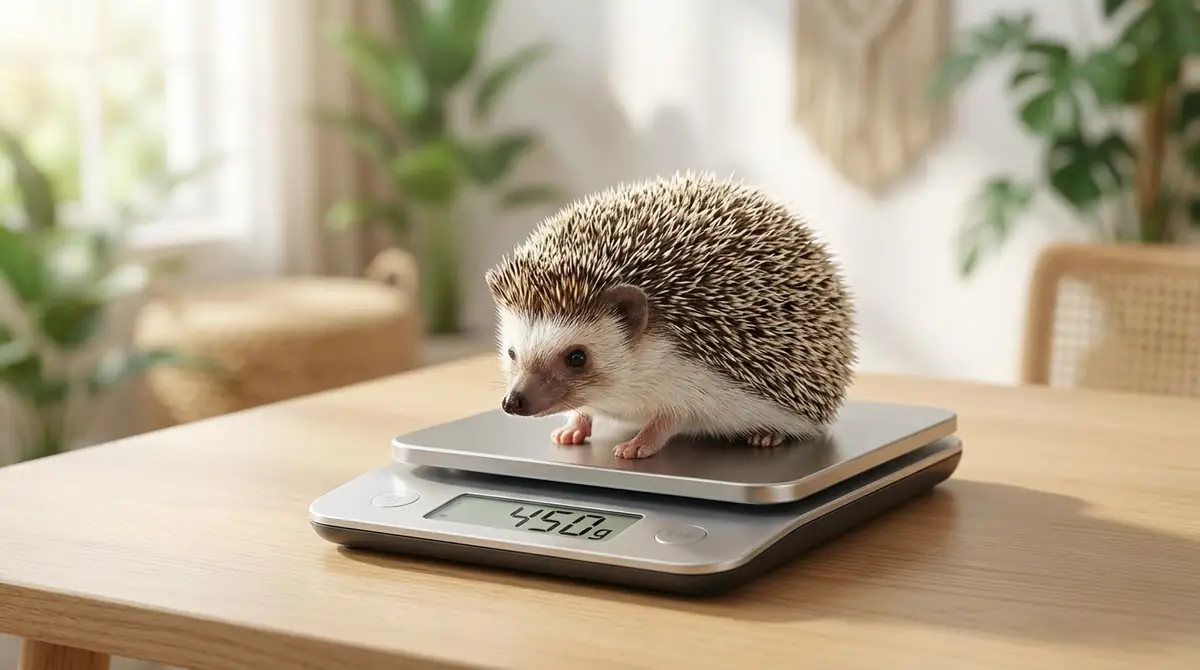 ハリネズミの適正体重は300g〜600g【結論】