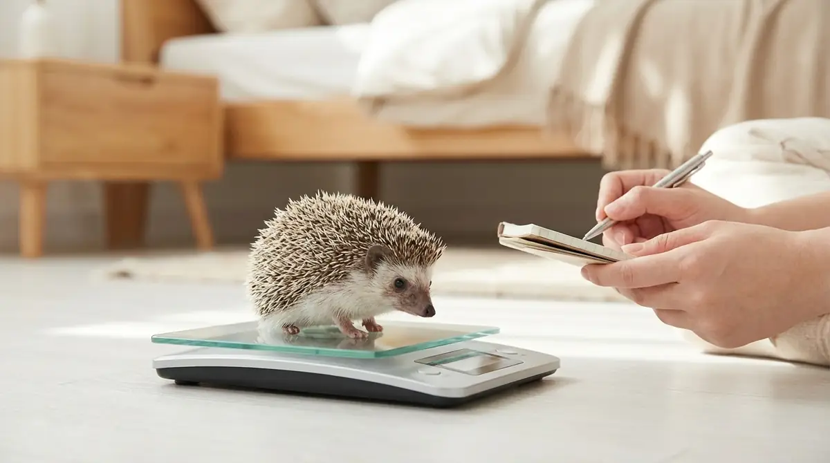うちの子は大丈夫？ハリネズミの体重チェックリスト