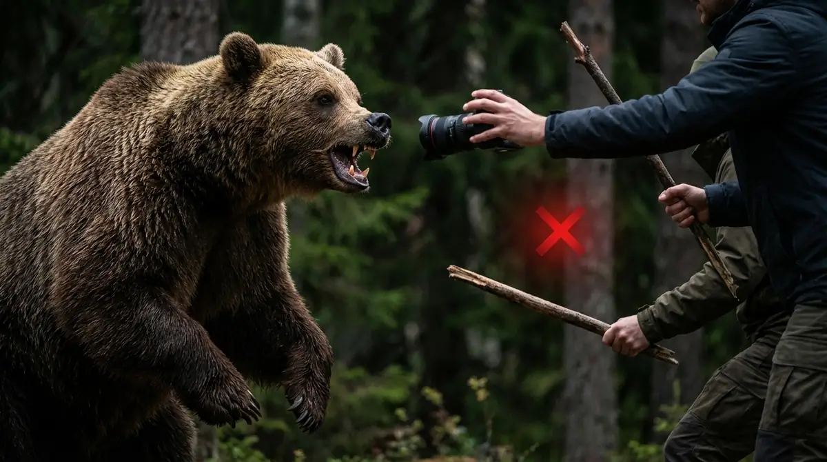 威嚇中に絶対やってはいけないNG行動3選