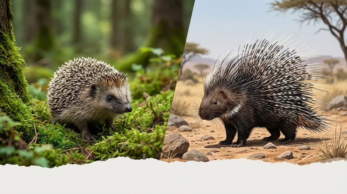 ハリネズミとヤマアラシは全く別の動物【結論】