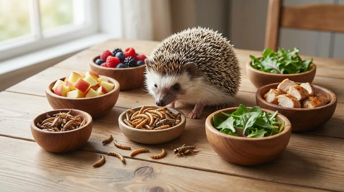 ハリネズミに与えてOKなえさ一覧【種類別】