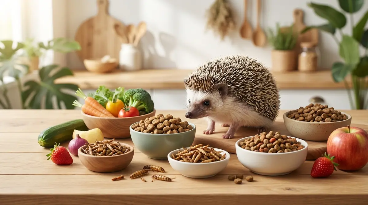 ハリネズミ用フードの選び方とおすすめブランド