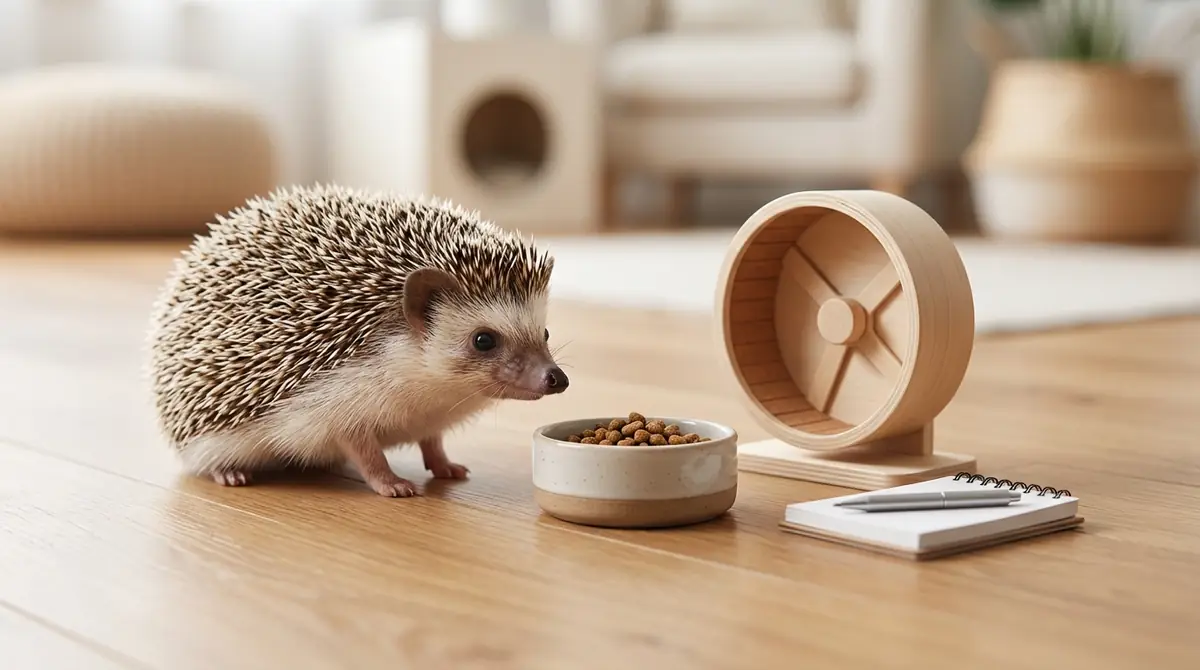 ハリネズミを飼う前に確認すべき3つのこと