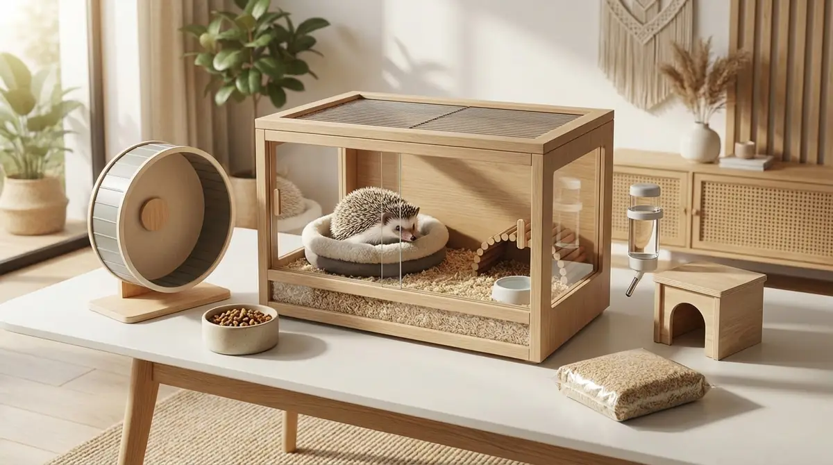 ハリネズミのケージと一緒に揃えるべき必須アイテム5選