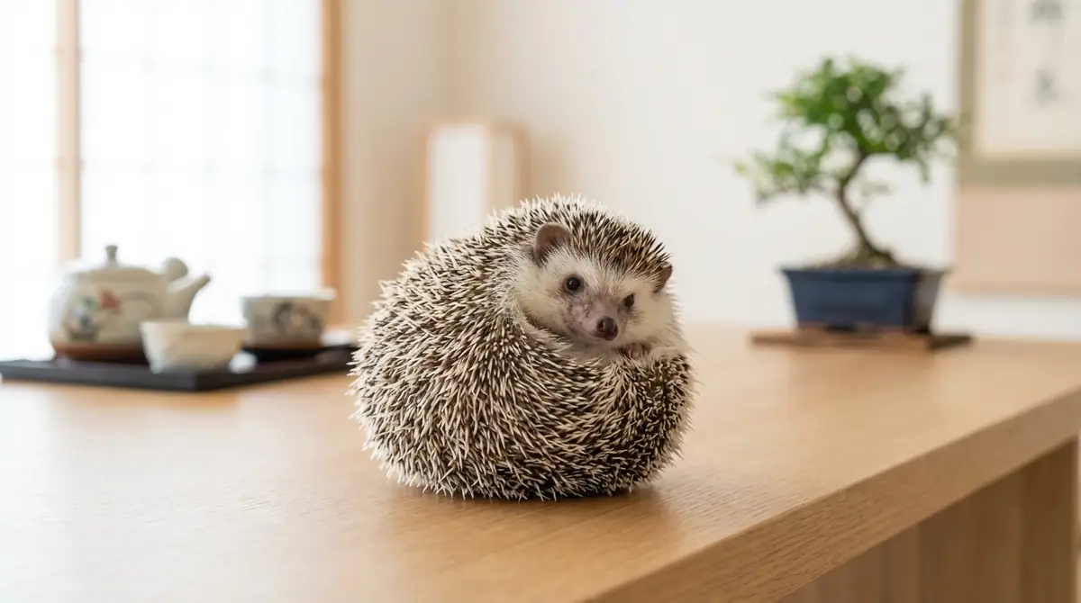 日本でペットとして飼えるハリネズミの種類は「ヨツユビハリネズミ」のみ