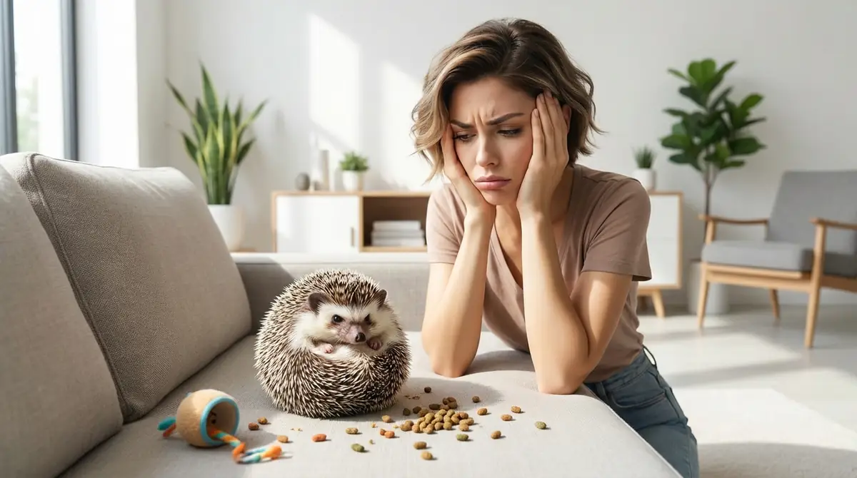 「ハリネズミにむかつく」は飼い主の8割が経験している