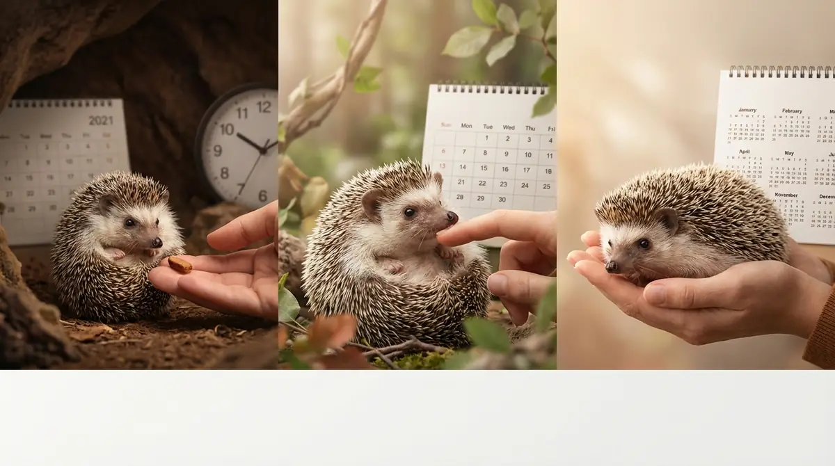 ハリネズミが慣れるまでの期間目安