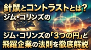 針鼠とコントラストとは？ジム・コリンズの「3つの円」と飛躍企業の法則を徹底解説