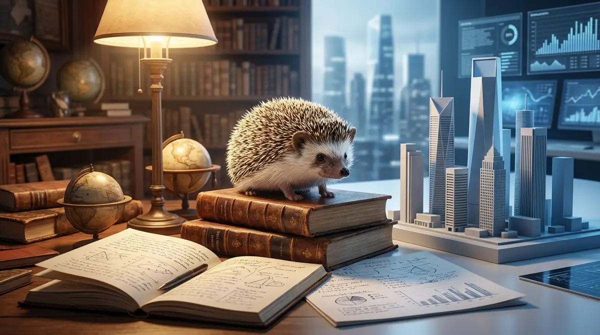 針鼠とコントラストの原点|ジム・コリンズの研究背景