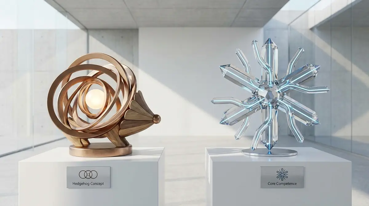 針鼠の概念とコアコンピタンスの違い|フレームワーク比較