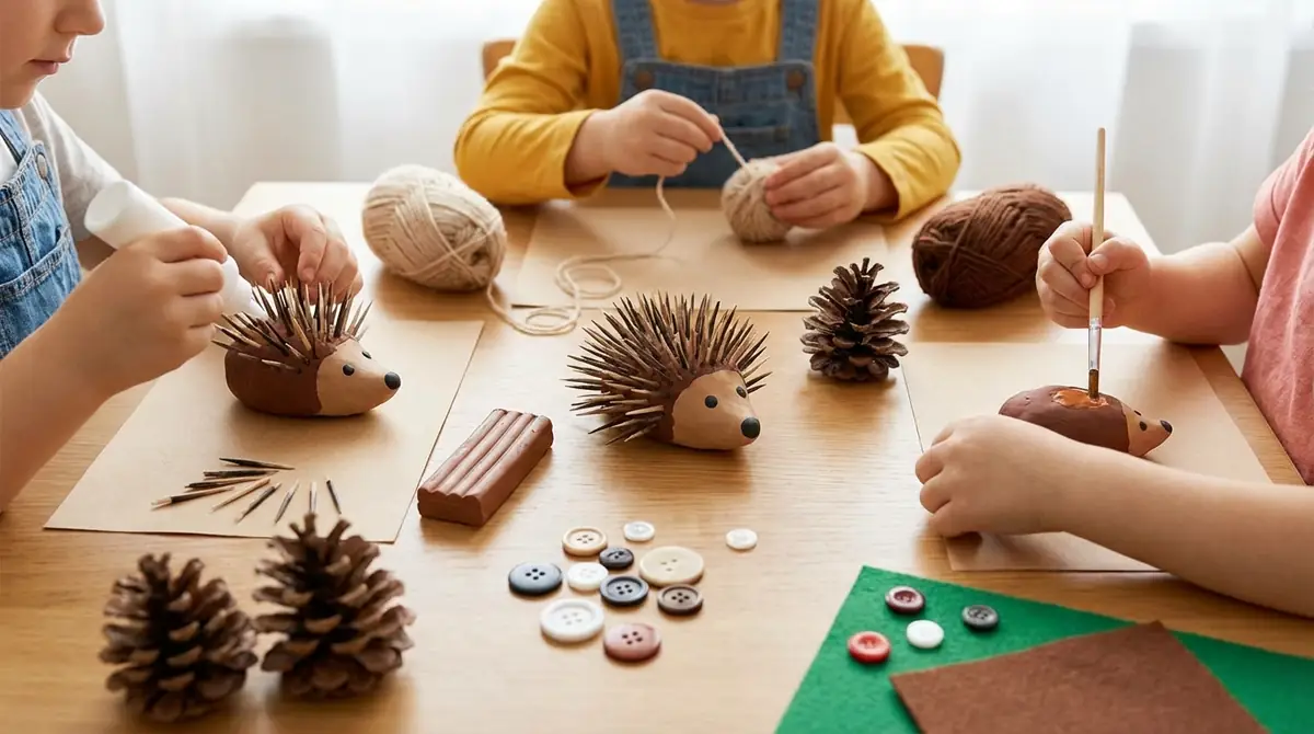 【4〜5歳児】工夫が光るはりねずみ製作アイデア3選