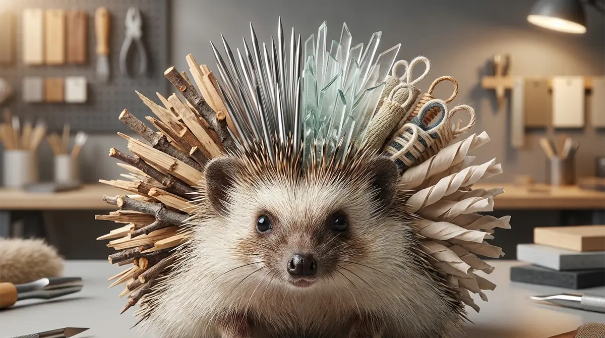 はりねずみの「針」は何で作る？素材別メリット・デメリット比較