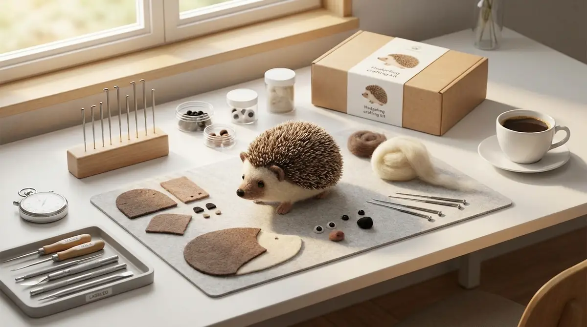 はりねずみ製作の準備時間を短縮！時短テクニック＆キット活用法