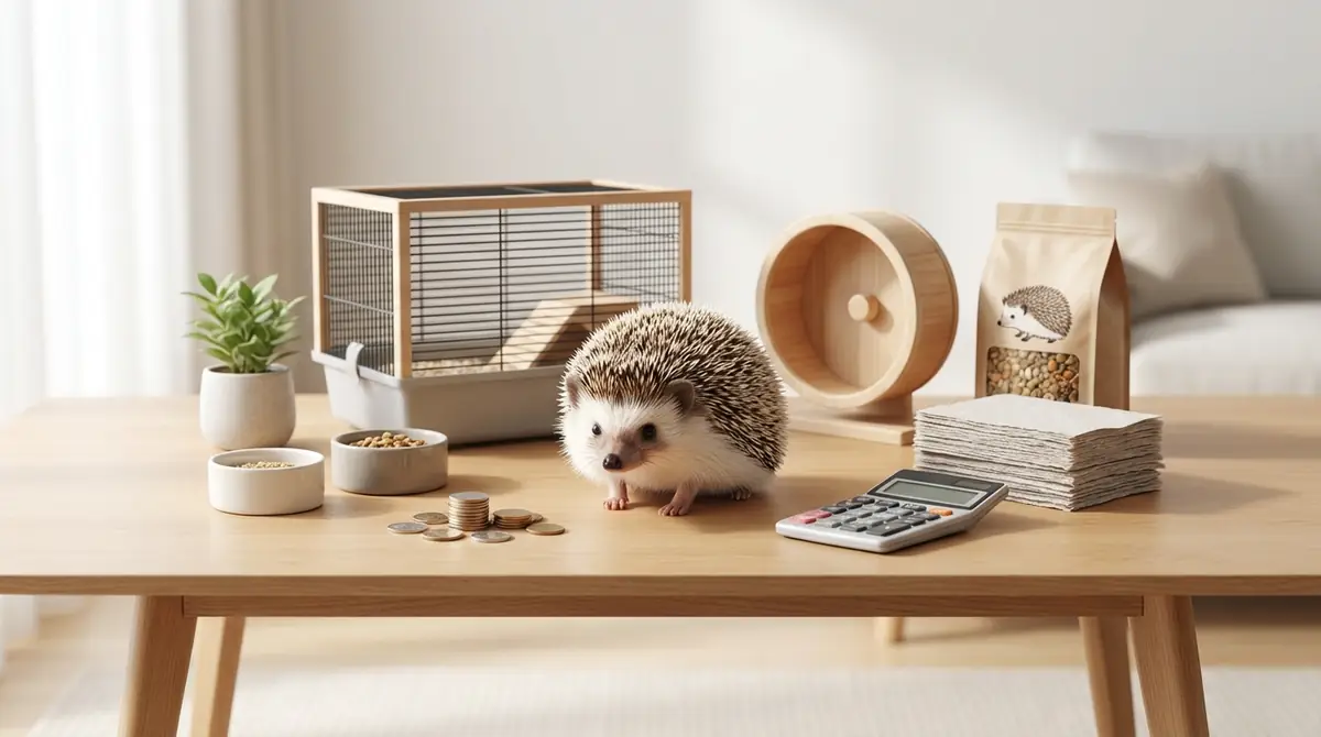 ハリネズミの飼育費用｜初期費用と月々のコスト