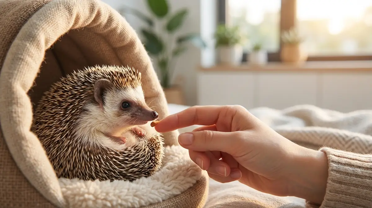 ハリネズミの慣らし方｜なつくまでの接し方のコツ