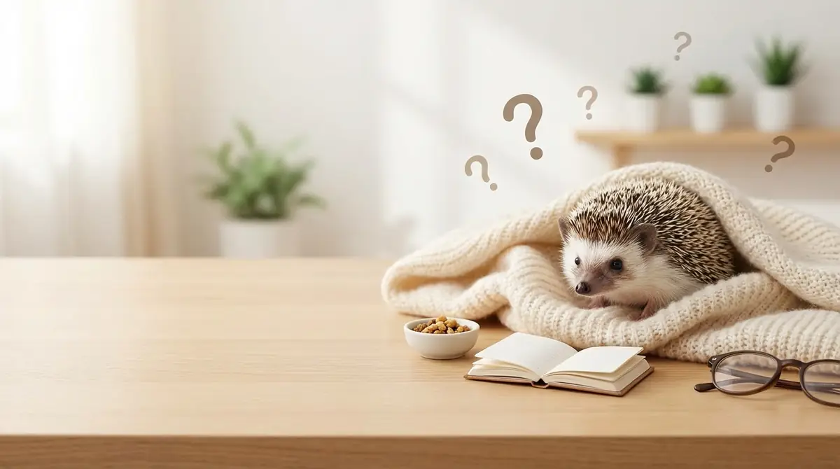 ハリネズミの飼い方でよくある質問FAQ