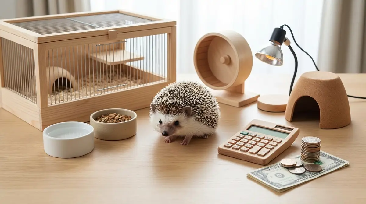 ハリネズミ飼育に必要なものと費用の目安