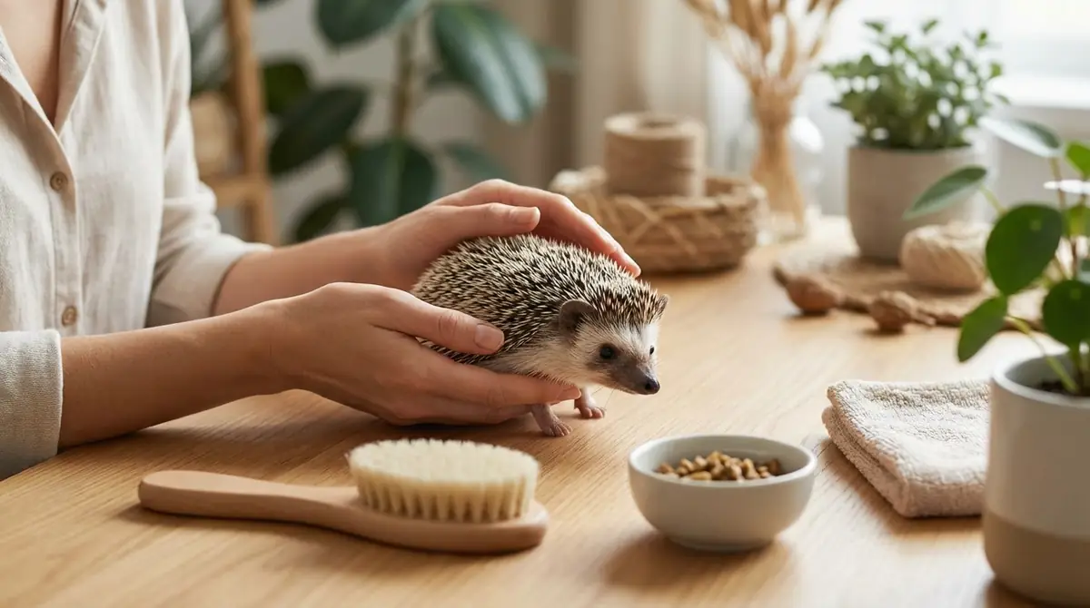 ハリネズミ飼育の日常ケア｜毎日のお世話ルーティン