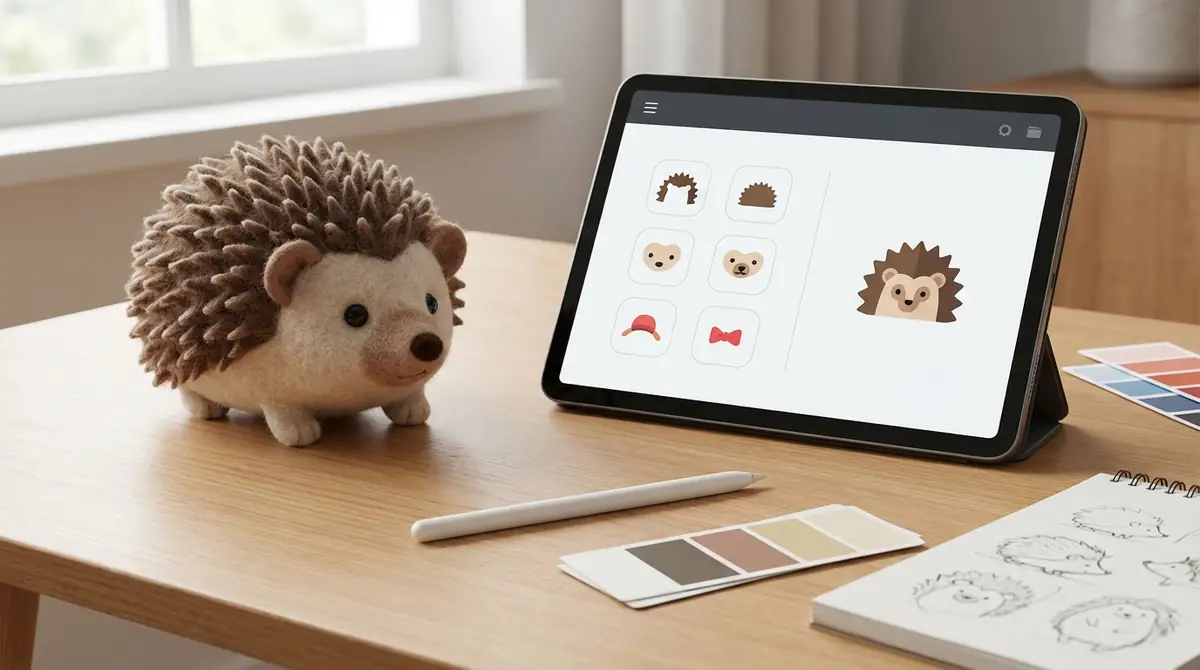 ハリネズミメーカーとは？絵が描けなくてもアイコンが作れるツール