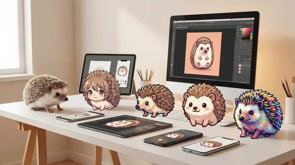 【無料】ハリネズミメーカーおすすめ5選｜Picrew・AI・アプリ