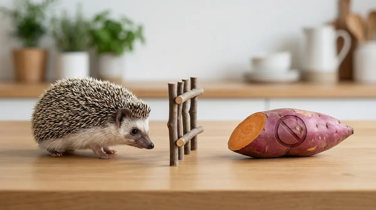 ハリネズミに生のさつまいもがダメな理由